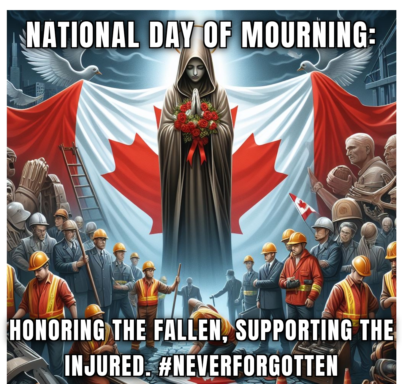 Advocacy image supporting injured workers rights and fair treatment