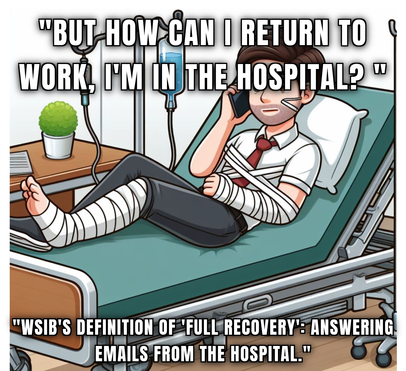 Community-shared image supporting injured worker rights movement