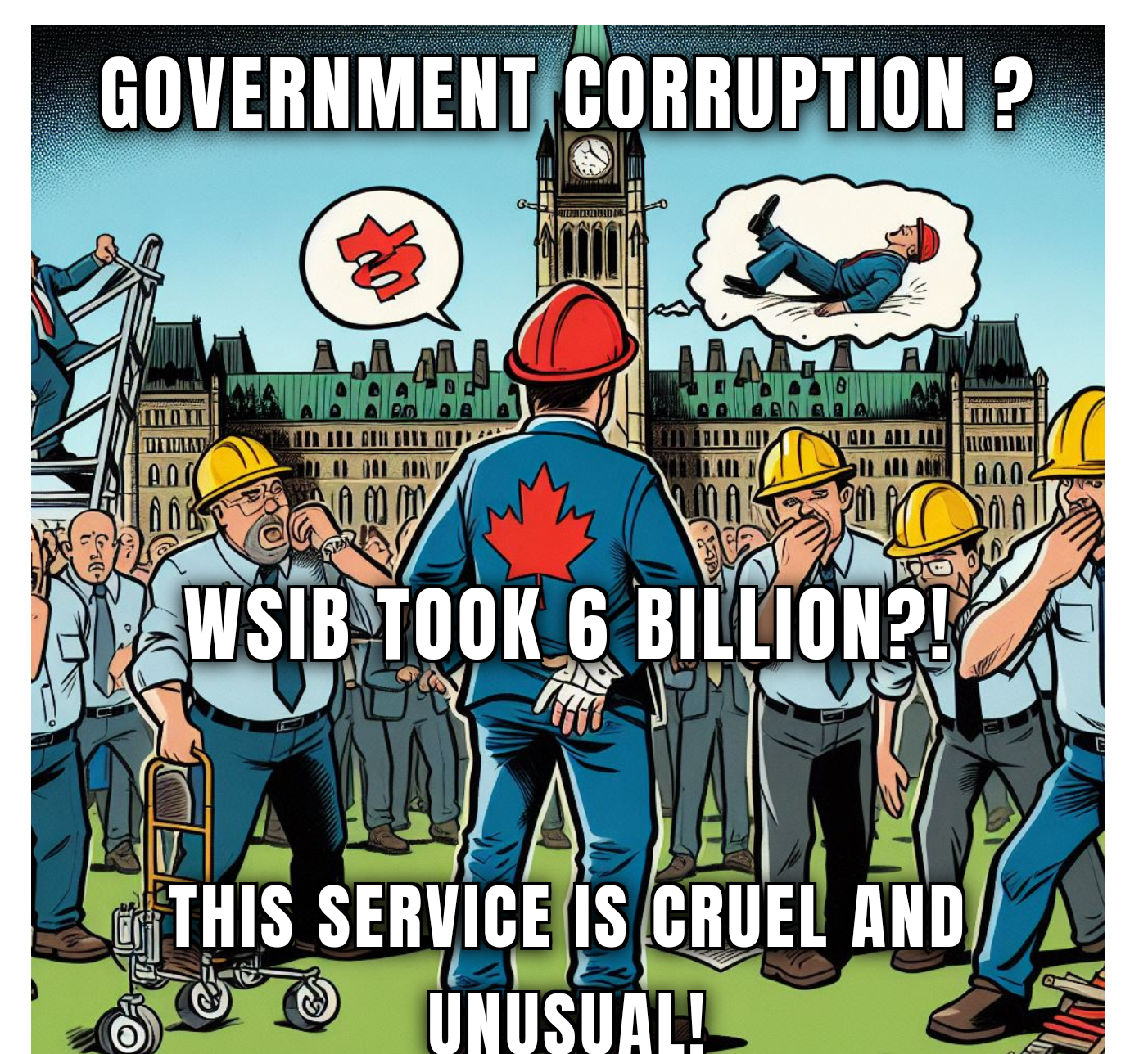 Social media post captured on 03/18/2024 - injured workers advocacy content